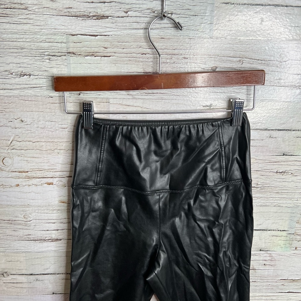 Wilfred Free Daria Pant High-waisted Vegan-leather leggings black small - Picture 4 of 10